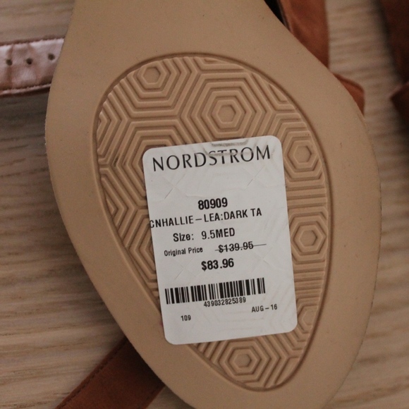 Nordstrom "Caslon" Suede Wedges - Picture 3 of 7